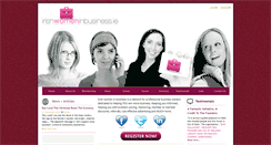 Desktop Screenshot of irishwomeninbusiness.ie